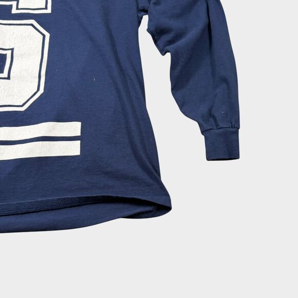 SZA SOS Tour Merch Long Sleeve Shirt Navy Blue XL Top Dawg TDE Hockey Jersey Tee - Picture 6 of 12